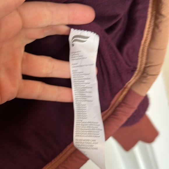 Fabletics Mallory Fleece burgundy driftscape Pullover XL - Picture 5 of 7